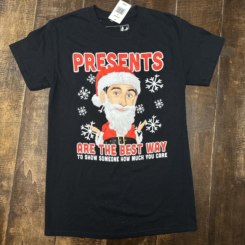The Office Christmas Santa Claus Graphic Tee